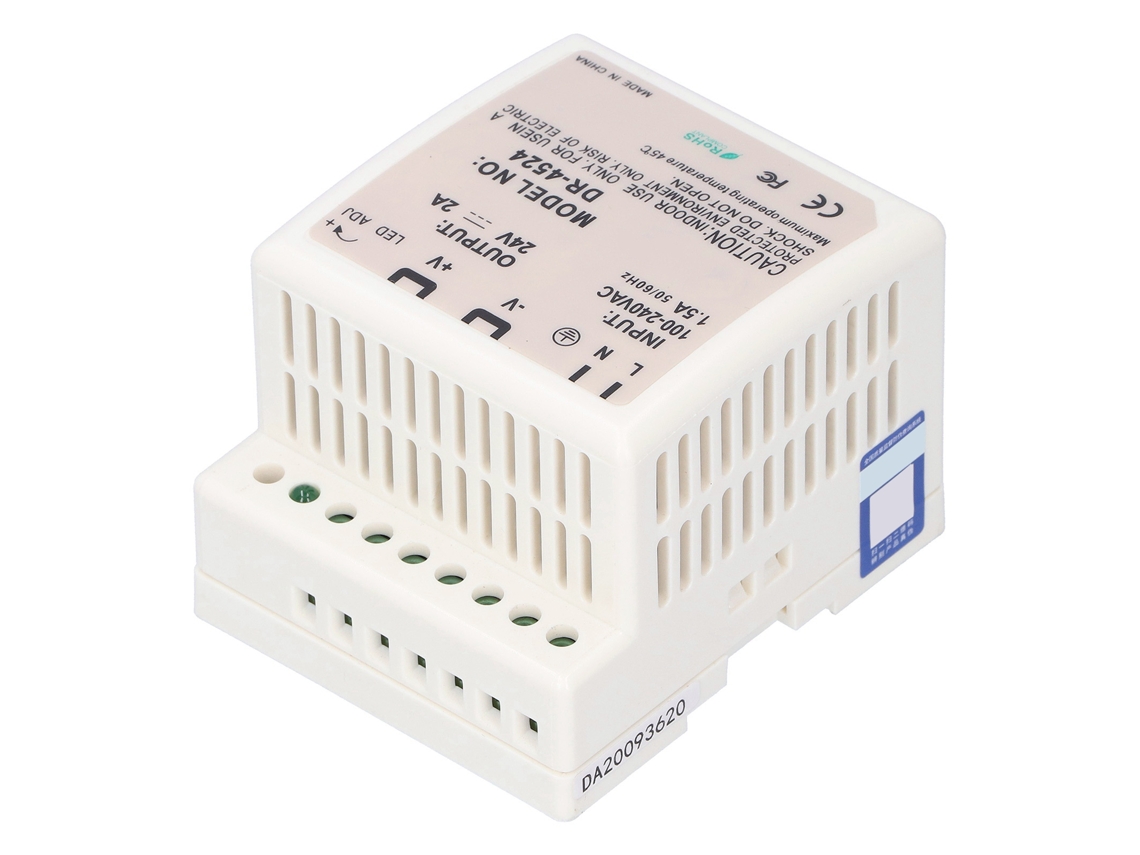 Laxiscreed Fonte De Alimentação Para Trilho Din Led Switch Ajustável Para Iluminação