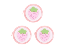 Conjunto De 3 Fitas Métricas Flexíveis De 1,5 M (60 Polegadas) Retráteis, Mini Desenhos Animados