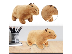 Primerox pelúcia de Capivara Fofa e Macia Brinquedo de Pelúcia Animal Simulado para Crianças Decoração Casa