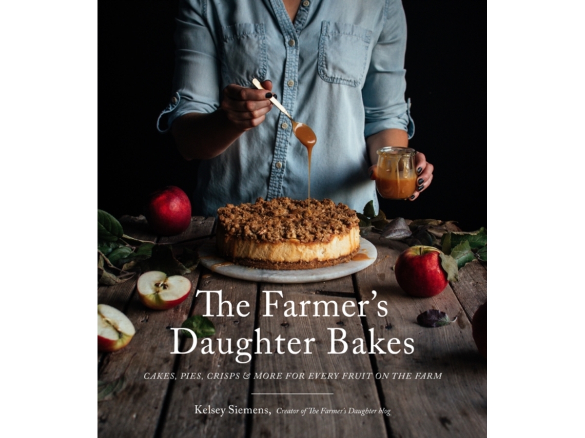 Livro the farmer's daughter bakes de kelsey siemens (inglês)