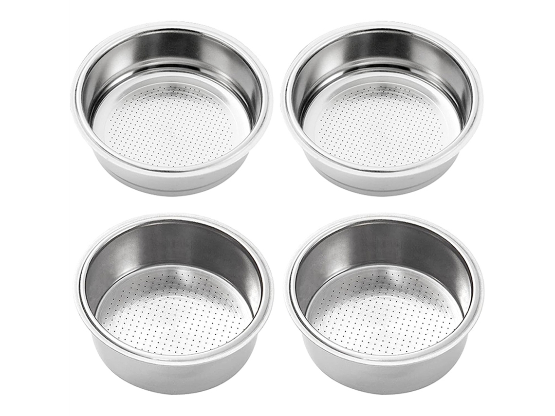 Filtro Para Cafeteira De Prensa Francesa Pure Basket Press 51 Mm, 1 Ou 2 Xícaras. Para Máquina De Café Com Design Reutilizável E Fácil Limpeza