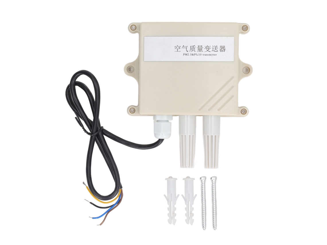 Sensor de Qualidade do Ar Partículas Poeira Pm2.5 Pm10 Ip65 Alta Precisão 4 20ma S/MARCA
