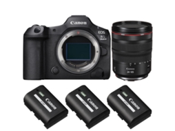 Eos R5 Mark Ii + Rf 24 105mm F/4 L Is Usm + 3 Canon Lp e6p + Ebook “20 Dicas para Fotos Que Impressionam” CANON