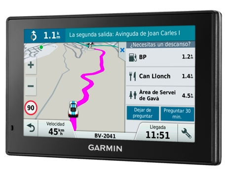 Sistema de Navegação 5'' GARMIN DriveSmart 50SE LM — Mapa Europa do Sul | 15 países | 1h de autonomia