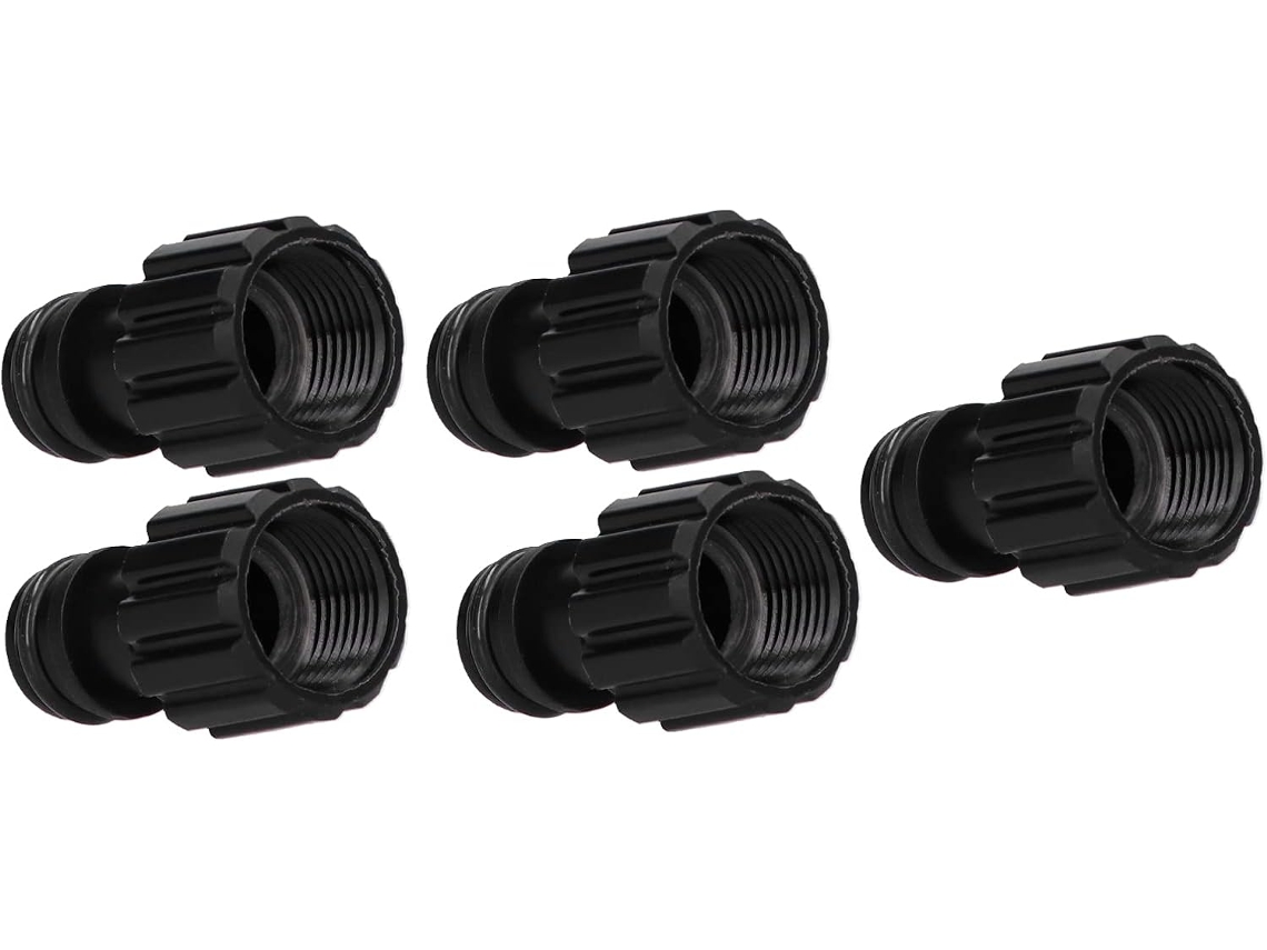 Conector De Niple Com Rosca Fêmea G3/8, 5 Peças, Para Mangueiras