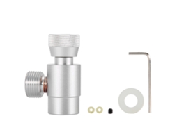Adaptador de Recarga de Co2 para Cilindro Sodastream Prata Primerox