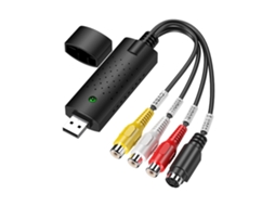 Aetheria adaptador de Vídeo Usb 2.0 com Captura de Áudio, Inclui Software de Edição e Driver