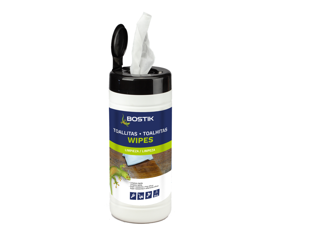 Toalhitas de Limpeza Wipes BOSTIK
