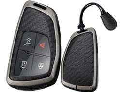 Capa De Chave Carro Em Liga Zinco Compatível Com Chevy Silverado Tahoe, Gmc Sierra 1500 At4, Buick Envision, Honda