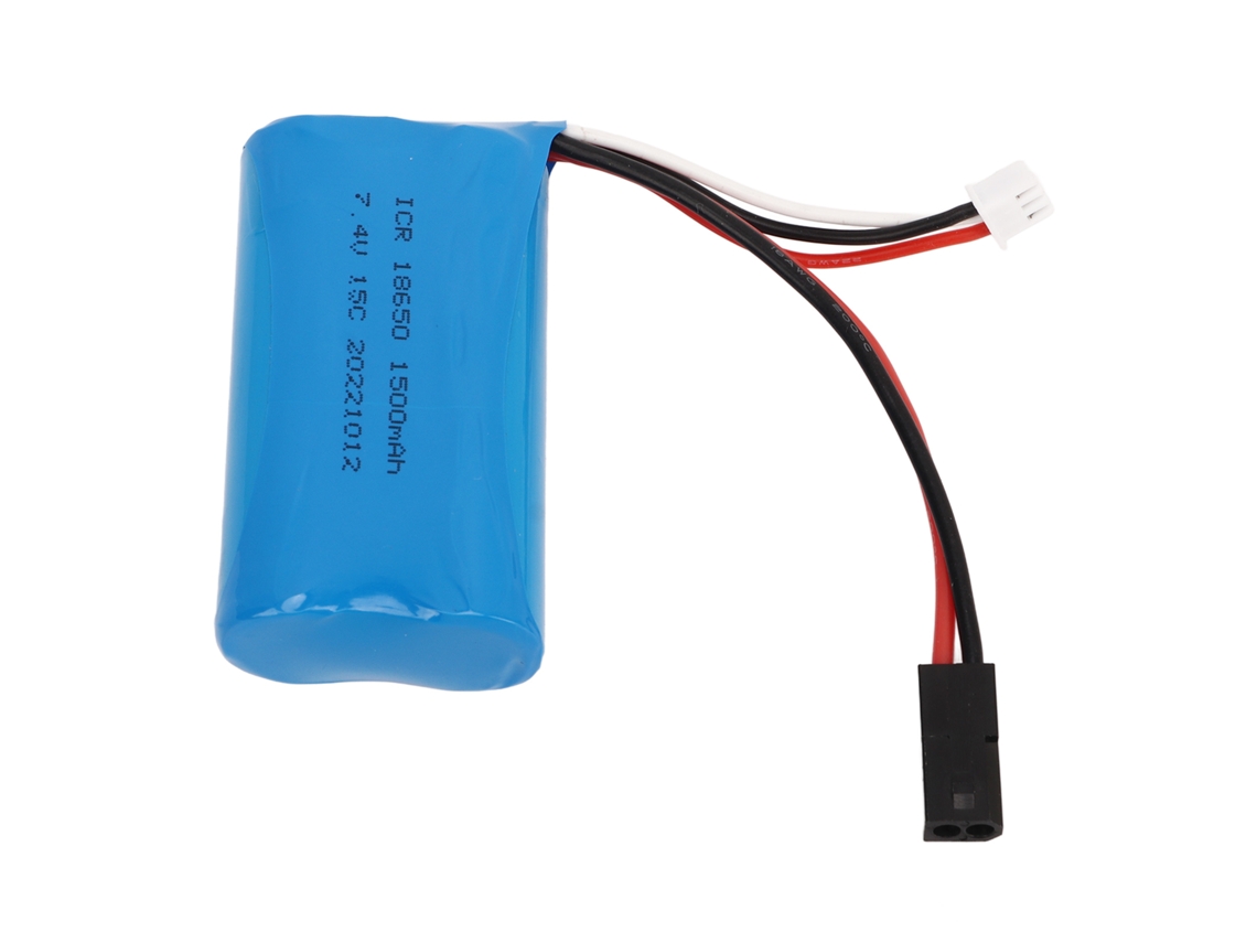 Bateria De Lítio 18650 7.4v 1500mah Com Plug 5500 Para Carro Avião Navio De Controle Remoto Substituição