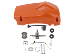 Laxiscreed Motosserra Com Kit De Virabrequim E Função De Proteção Do Pistão