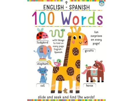 Livro Slide And Seek 100 Words De Anton Poitier (inglês - Capa Dura)
