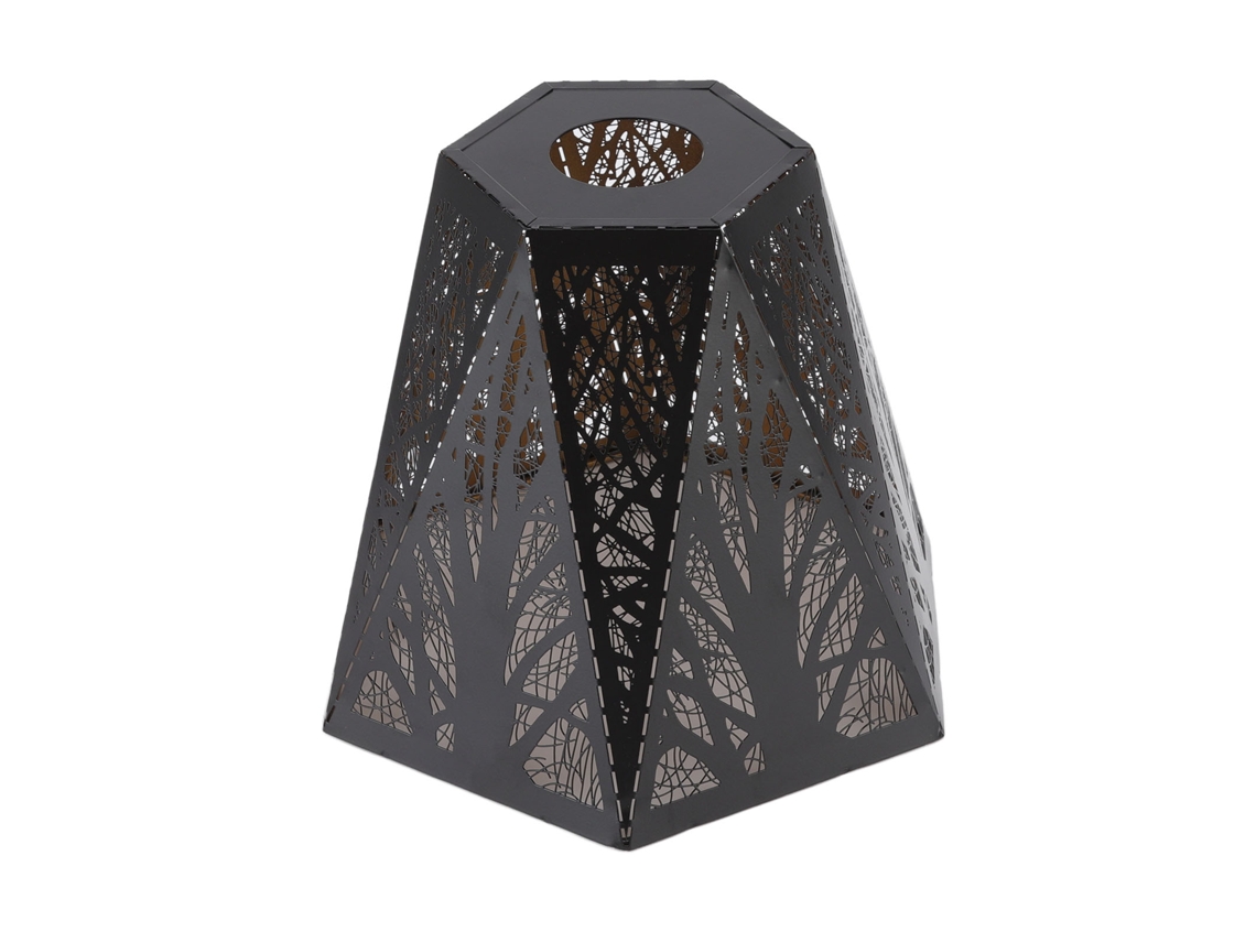Abertura de Lâmpada de Ferro Forjado com Design de Floresta Negra para E27 E26