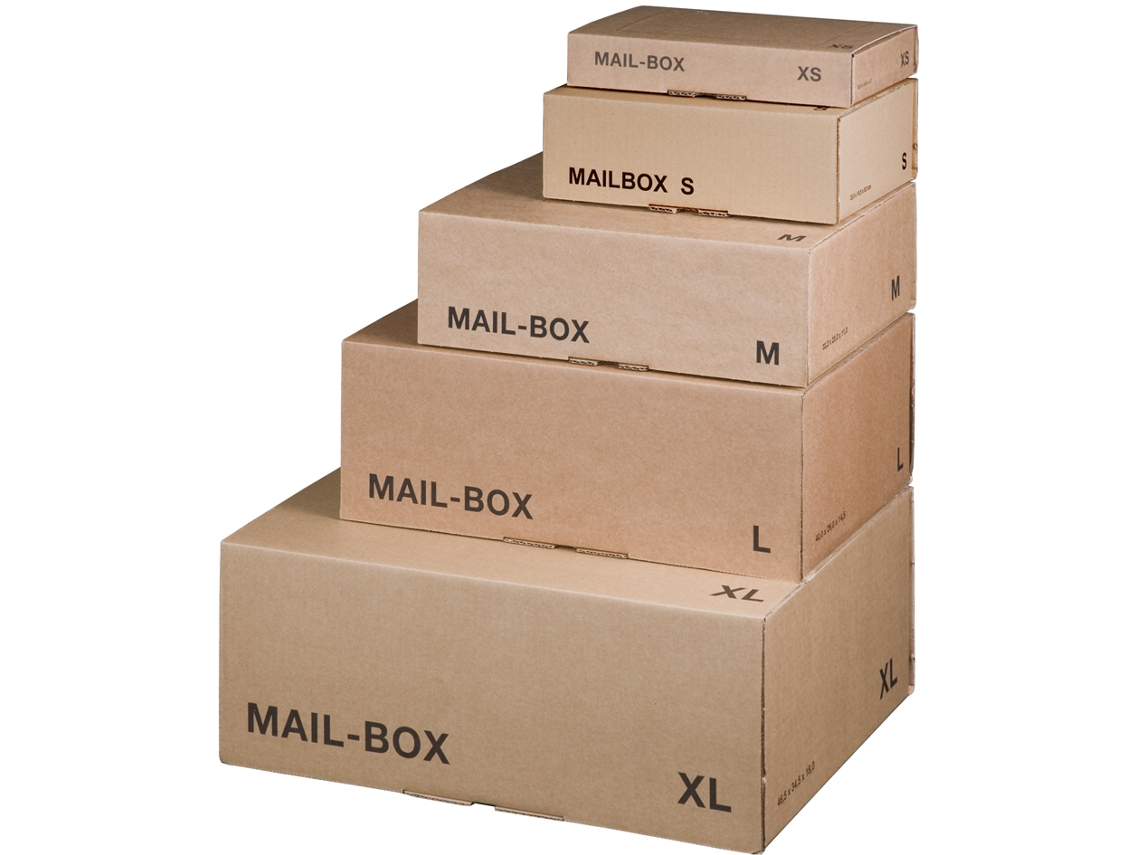 Caixa de Envio de Encomendas SMARTBOXPRO Mail Box Tamanho: M Marrom