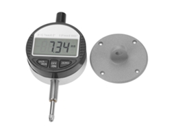 Indicador de sonda digital de grande formato para medição mecânica, com ponta de prova de 0 a 12,7 mm.