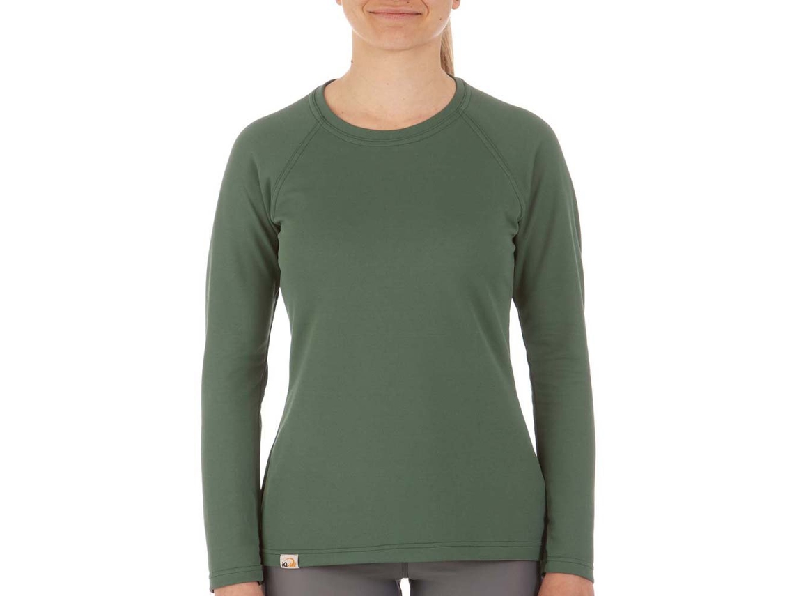 Camisa de Manga Comprida Feminina Uv Pro Verde Liq-Uv