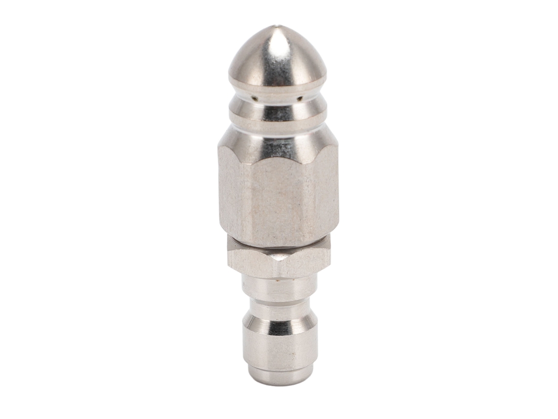 Boquilla De Jetter De Alta Presión Acero Inoxidable 5000 Psi Para Limpieza De Alcantarillas
