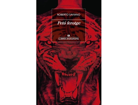 Livro Petó Ferotge de Roberto Saviano (Catalão)