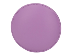 Almohadilla Para Codo De Manicura Redonda De Cuero Pu Con Espuma De Memoria, Resistente Al Agua Y Cómoda, Color Morado