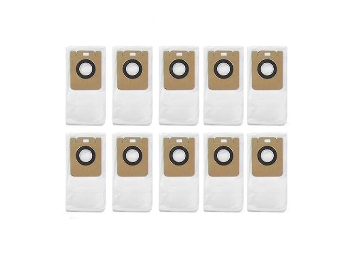 10 Sacos Para Aspirador De Pó Xiaomi Dreame Bot D10 Plus Rls3d Tuotuo