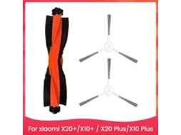 Para Aspirador De Pó Robô X20, X10 / X20 Plus, X10 Plus, Peças, Rolo, Escova Lateral, Acessórios Brilvibera