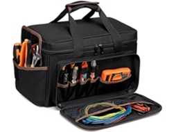 Bolsa Para Ferramentas Resistente, Organizador De Ferramentas Com Vários Bolsos, 43cm 17 Polegadas Para Trabalhos De