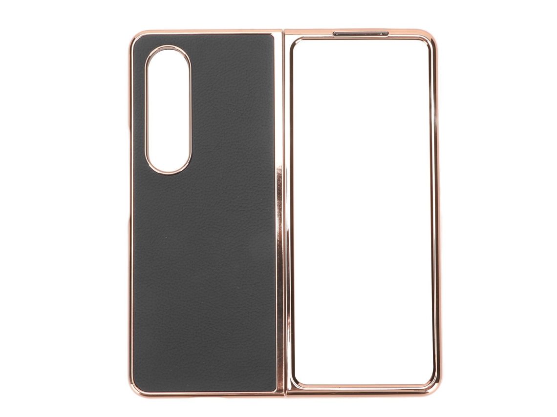 Estojo de Telefone LAXISCREED Couro Genuine Resistente a Arranhões
