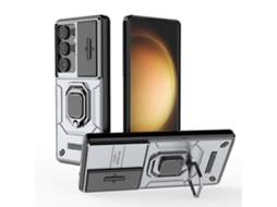 Capa De Celular Deslizante Camshield Tpu Pc À Prova De Choque Com Suporte