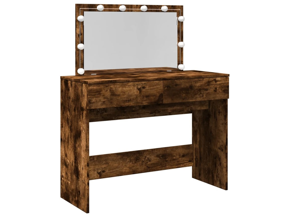 Dressing Table, Dressing Tables Vidaxl Marrom Madeira (n/a)