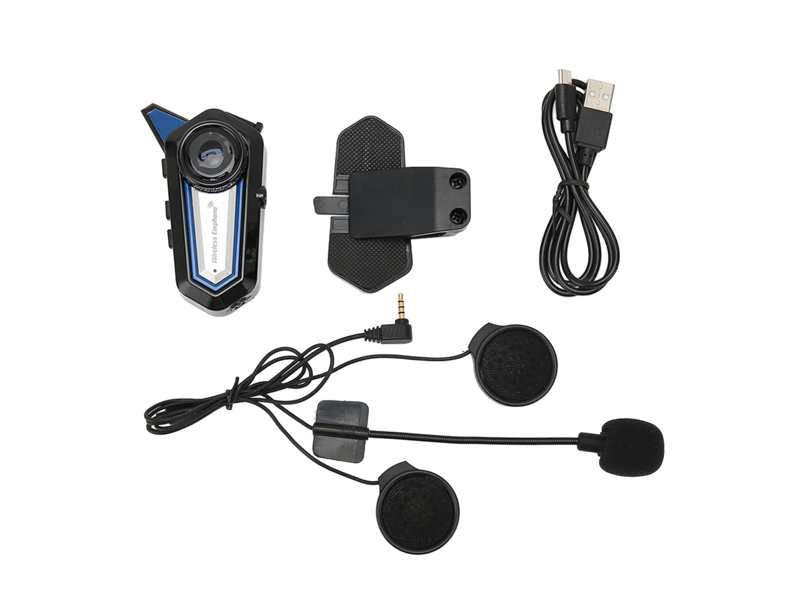 Fone de Ouvido Bluetooth para Capacete de Moto LAXISCREED