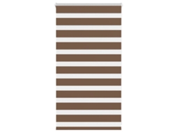 Vidaxl Cortina De Zebra 75x100 Cm Largura Do Tecido 70,9 Cm Poliéster