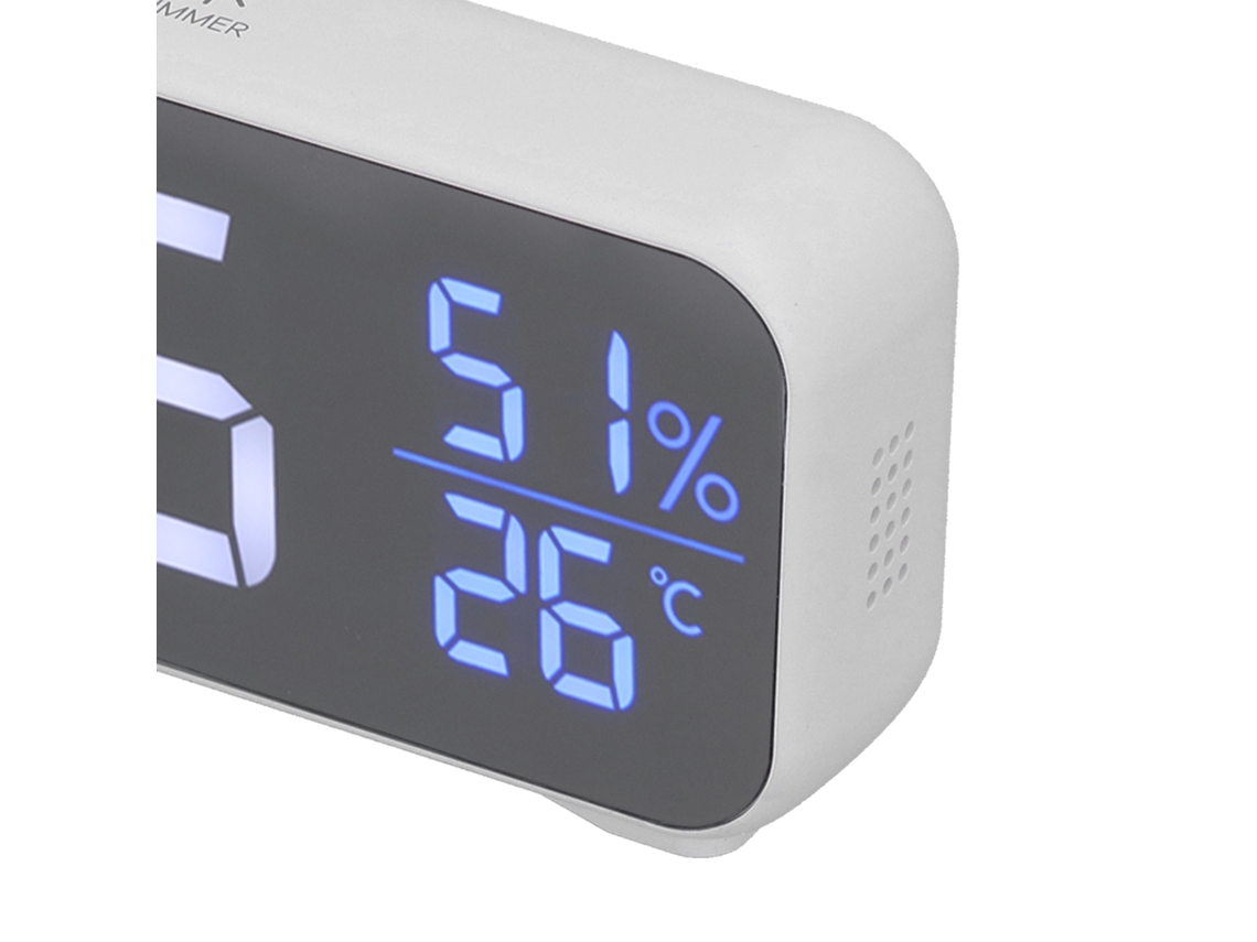 Despertador Digital (bateria Led Integrada Criativa) Eoocoo