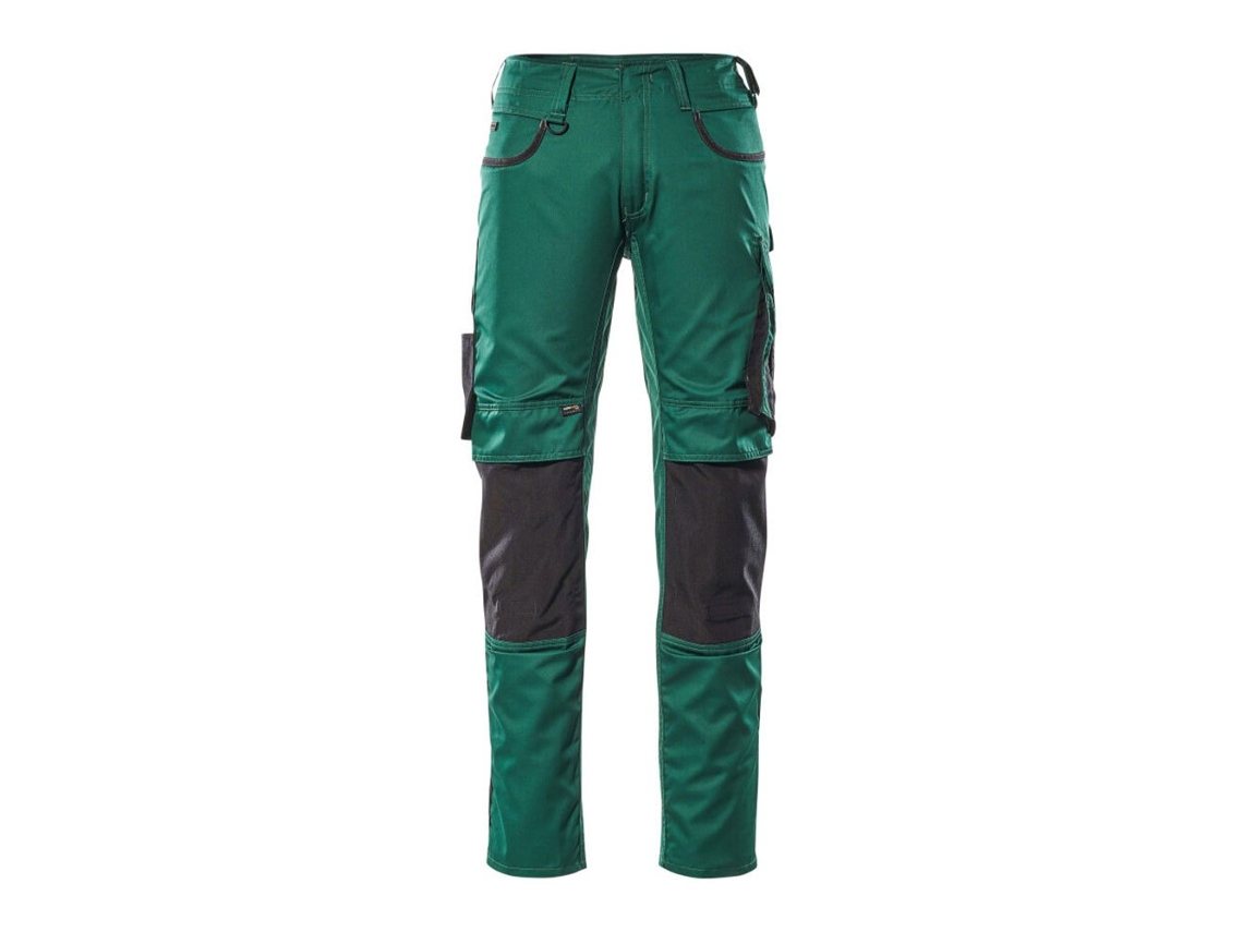 Calças Grandes Com Bolsos Para Joelheiras Unique 13079 Verde 52 / 30 MASCOT
