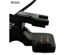 Cabo de carregamento para relógio inteligente Jikaix Ly Ebike Tw64 Tw68, 2 pinos, universal (4/5,5 mm)