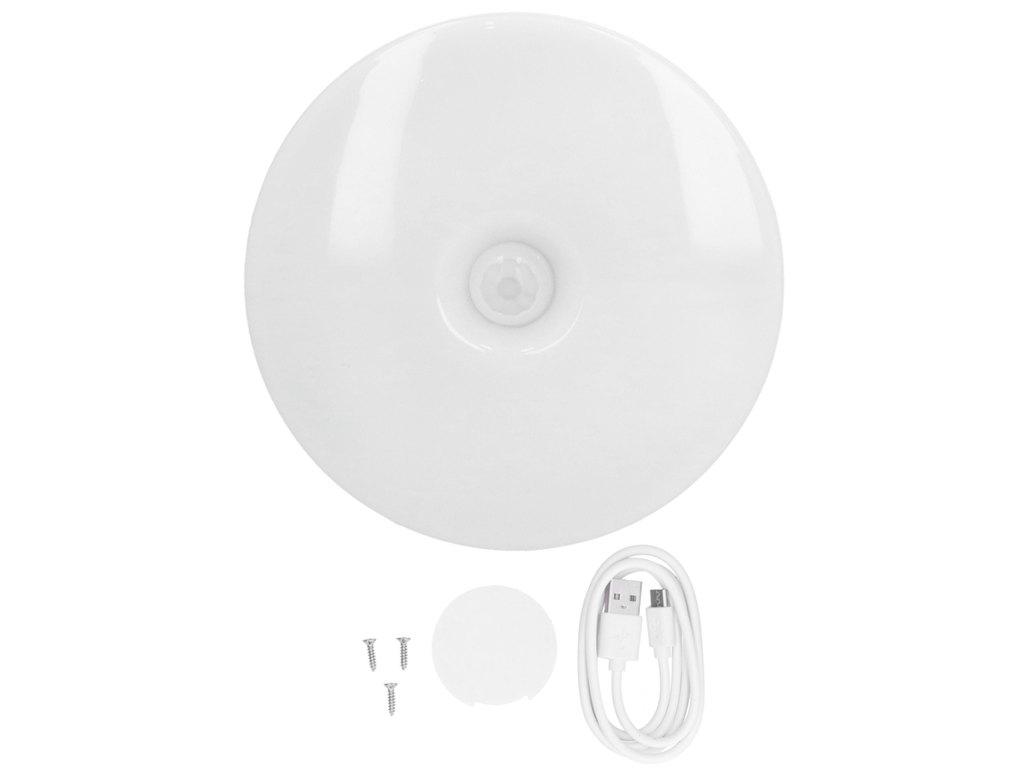 Rebe-lâmpada Noturna Led Com Sensor De Movimento Recarregável Usb Luz Quente Para Corredor Armário Quarto