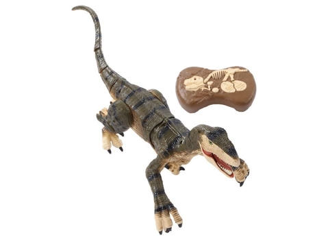 Dinossauro Remoto Controlado Para Crianças Controle Remoto Grande Dinossauro 2.4g Simulação Recarregável Sem Fio Rc Velociraptor Akozon