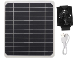 Kit de Painel Solar à Prova D'água, 20 W com 2 Portas USB SFUSHOS