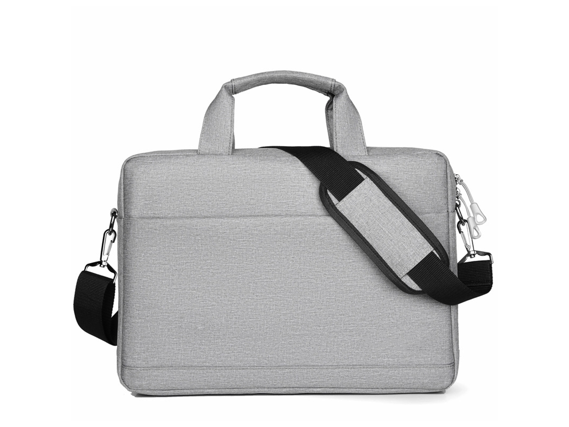 2026zentro-mochila Para Notebook Briefcase Impermeável De Têxtil Oxford Grande Capacidade Para Trabalho Escritório Cinza 14 Polegadas