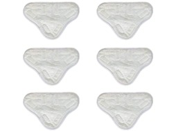 6pcs Toalhas De Limpeza Para Mop A Vapor Microfibra Compatível Com H2o X5 Laváveis Reutilizáveis