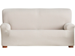 Capa de Sofá Tecido Elástico TODOPARAMICASA Ulises Branco (4 Lugares - 240 cm)