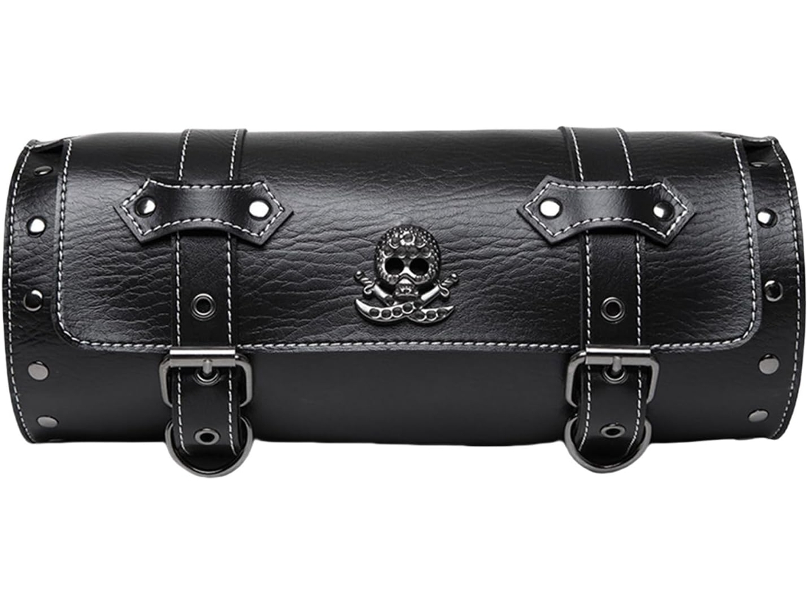Bolsa Frontal Para Motocicleta, Alforje Vintage Para Ferramentas, Bolsa Para Guidão E Garfo Dianteiro, Bolsas De