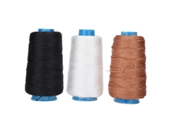 Linha de Nylon Reforçada 3st para Costura de Corda de Dragão, Couro, Jeans, Tecelagem, Cabelo e Bordado. AQUAFORGE