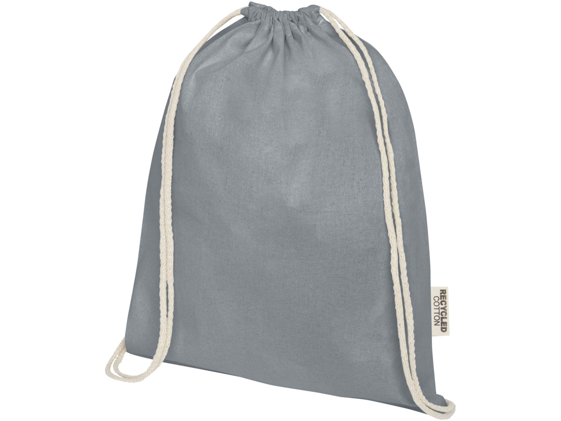 Bolsa Con Cordón De Algodón Reciclado Grs De 140 G/m² "oregon"