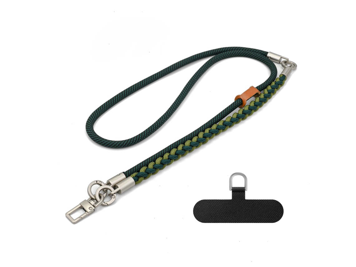 Lurelia Cordão Para Telemóvel Ajustável Anti-perda Transversal Para Pescoço 120 Cm