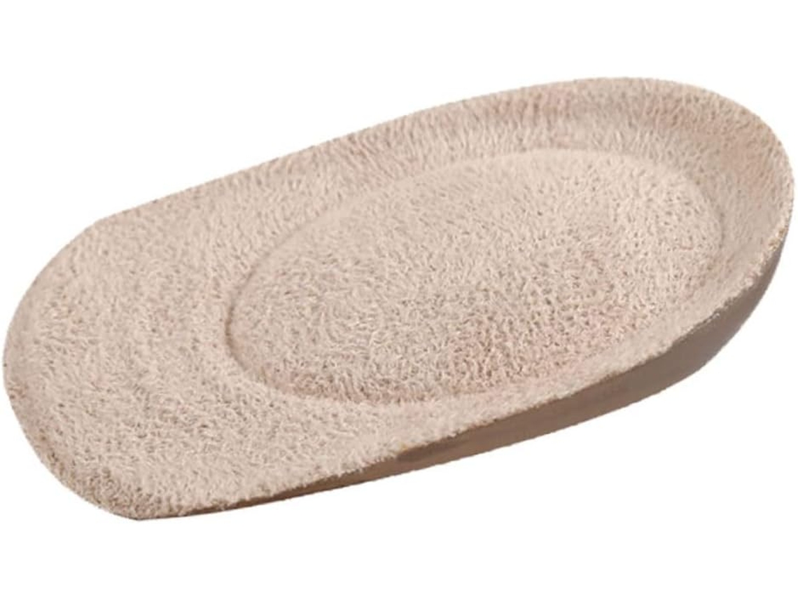 Palmilhas De Gel Ipetboom Para Calcanhar, Couro Cáqui, Tamanho G, Suporte Invisível Com Absorção De Impacto Para Fascite