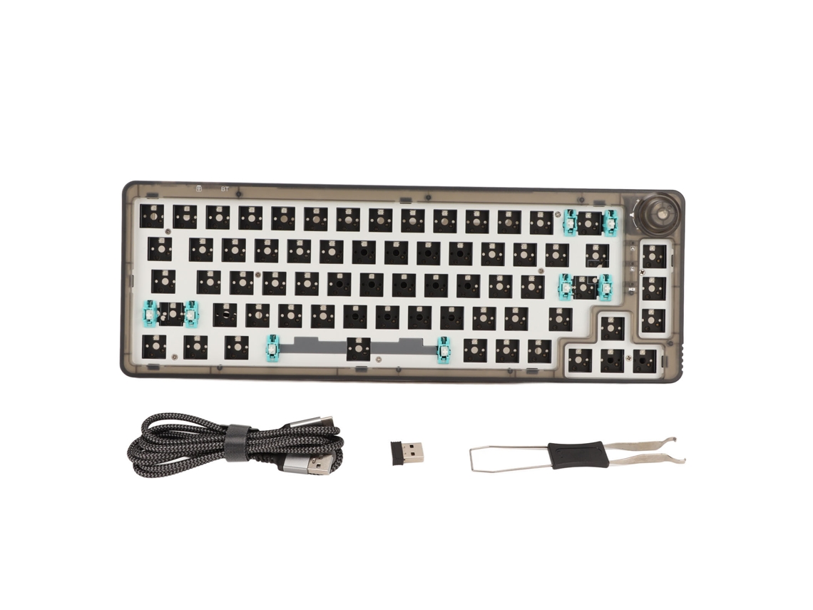 Teclado Mecânico Modular LAXISCREED Rgb Hot swappable