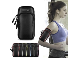 Bolsa De Braço Esportiva Para Corrida Com Suporte Para Celular Impermeável Fitness Ciclismo Yoga