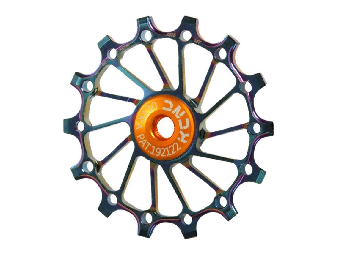 Jockey Wheel Ultra Sr X-Sync Prateado 14Tkcnc