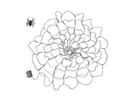 1 Conjunto de Luz de Teia de Aranha para Decoração de Halloween ALLINLESS
