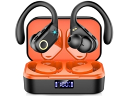 Auriculares Sem Fios Bluetooth 5.3 Som Hi-fi Som Estéreo Cancelamento De Ruído Microfone Para Chamadas Controlo Tátil Lurelia